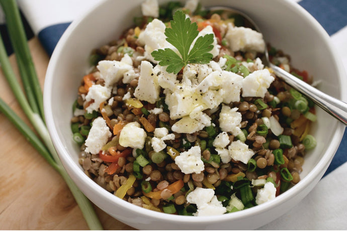 Mixed Bean and Lentil Salad Blueprint Recipe